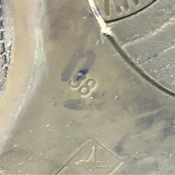 PIKOLINOS Gandia Two-Tone Leather Taupe Brown Mary Jane Strap Low Heel 38 7.5 - Picture 9 of 9